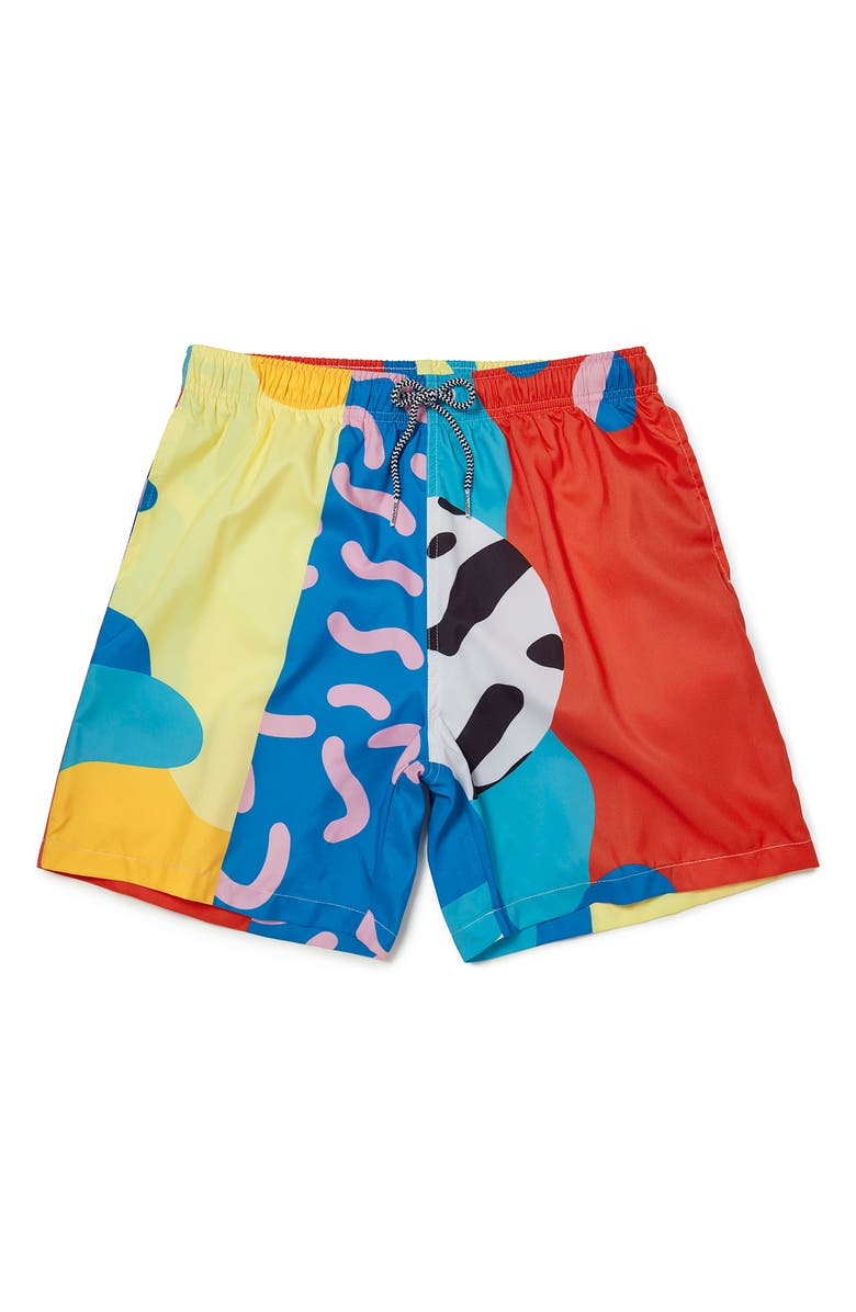 Boardies Men's Lois Ohara Spots Mids Board Shorts, Main, color, 