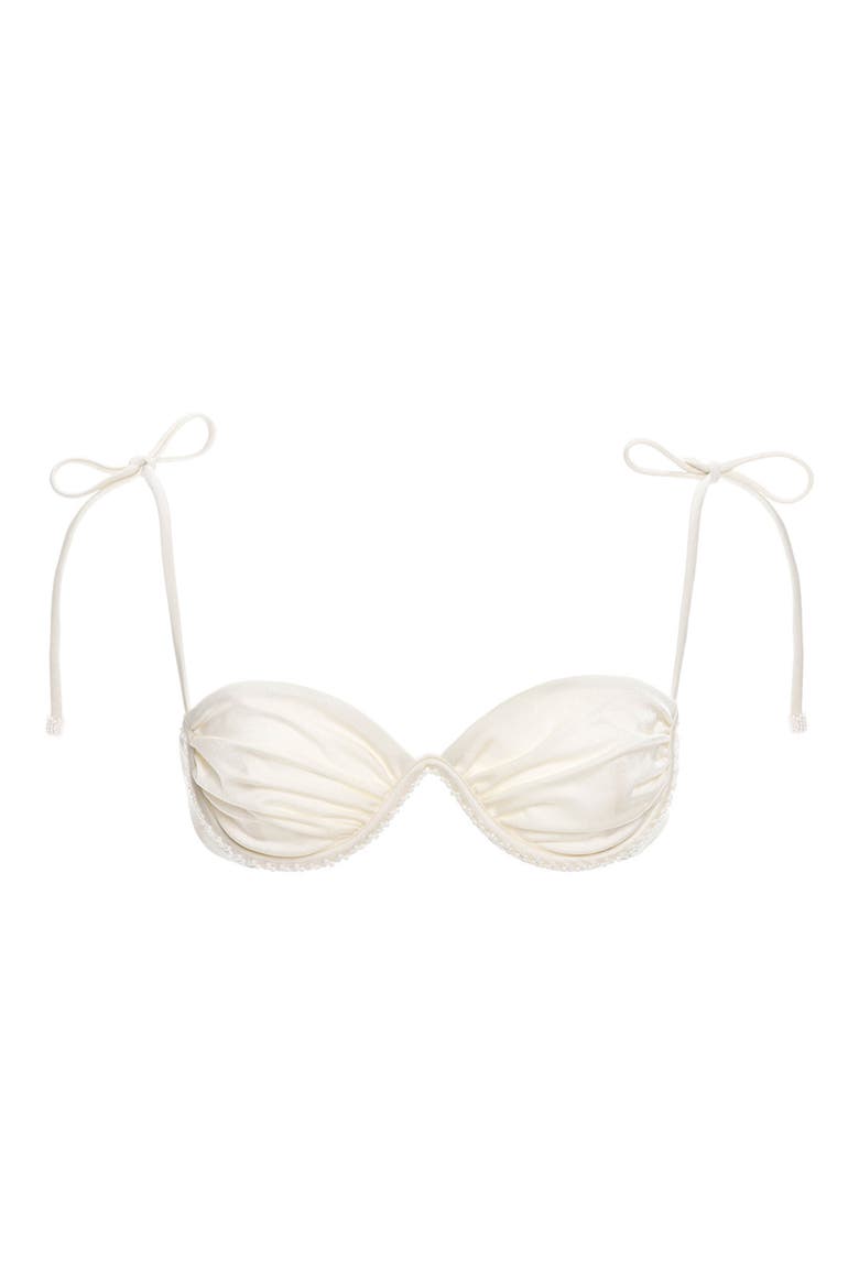 Donna Sereia Underwire Bikini Top, Alternate, color, BEIGE
