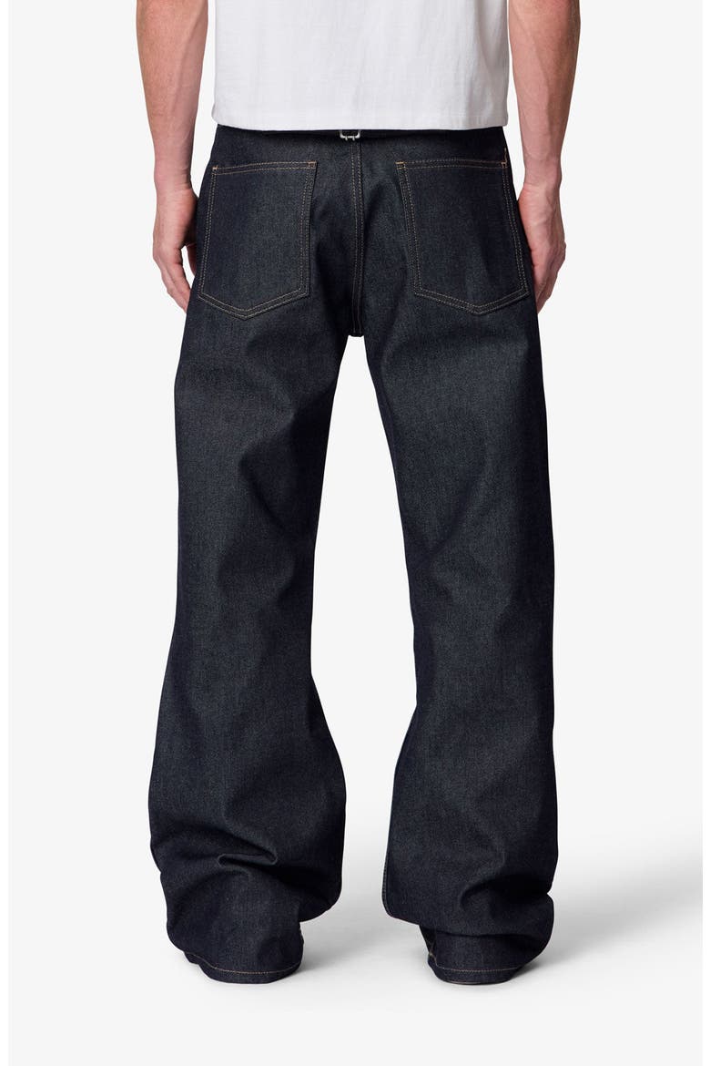 Mule Pocket Kick Flare Jeans, Alternate, color, RINSED INDIGO