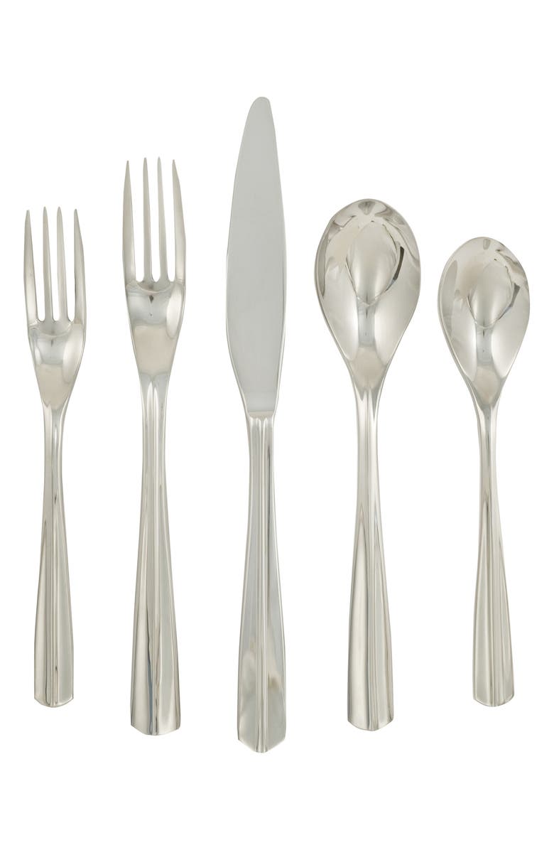 Ginkgo Flatware Nocture 20-Piece Flatware Set, Main, color, 