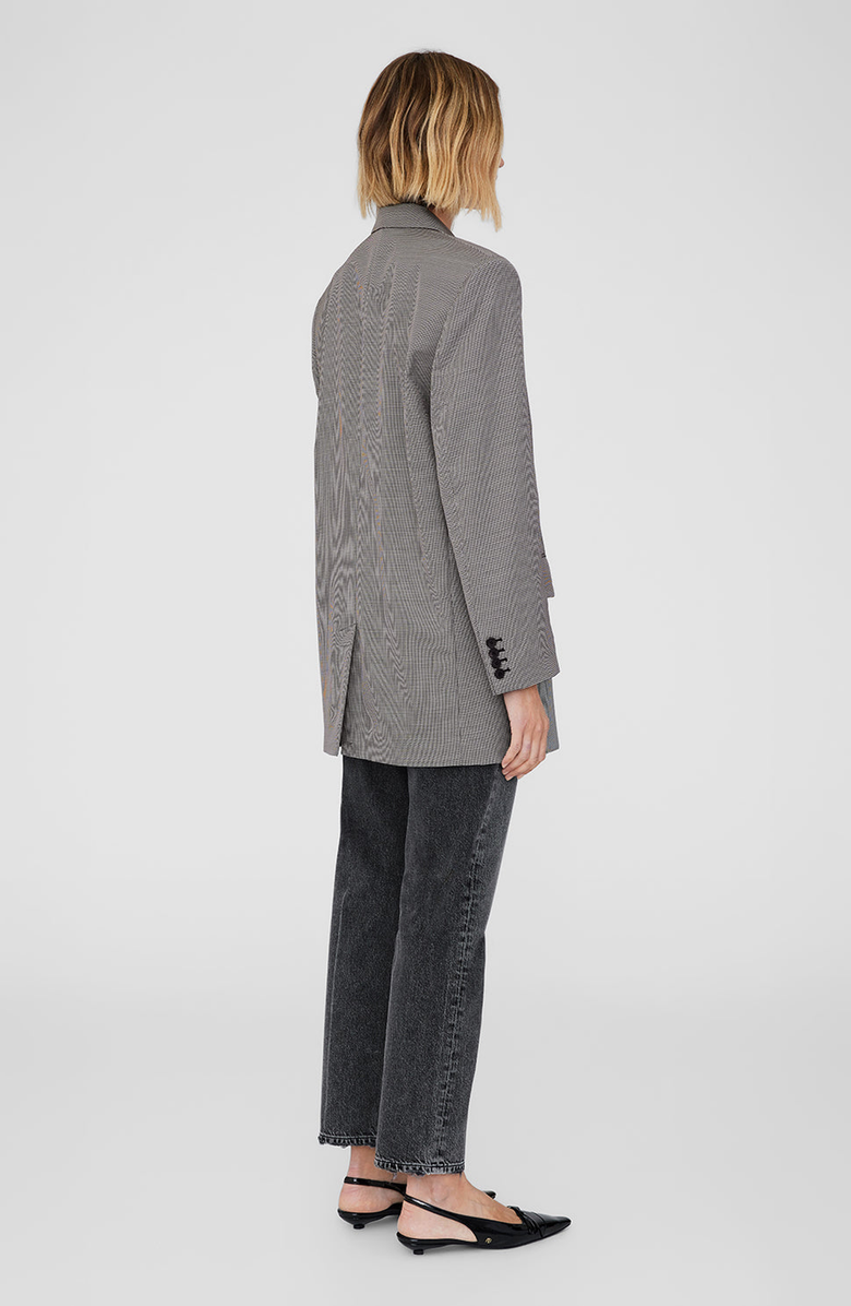 ANINE BING Sara Houndstooth Blazer, Alternate, color, 