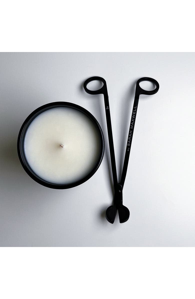 Sarah Maxwell Beauty liv4 Candle & The Trim Pairing, Main, color, Black