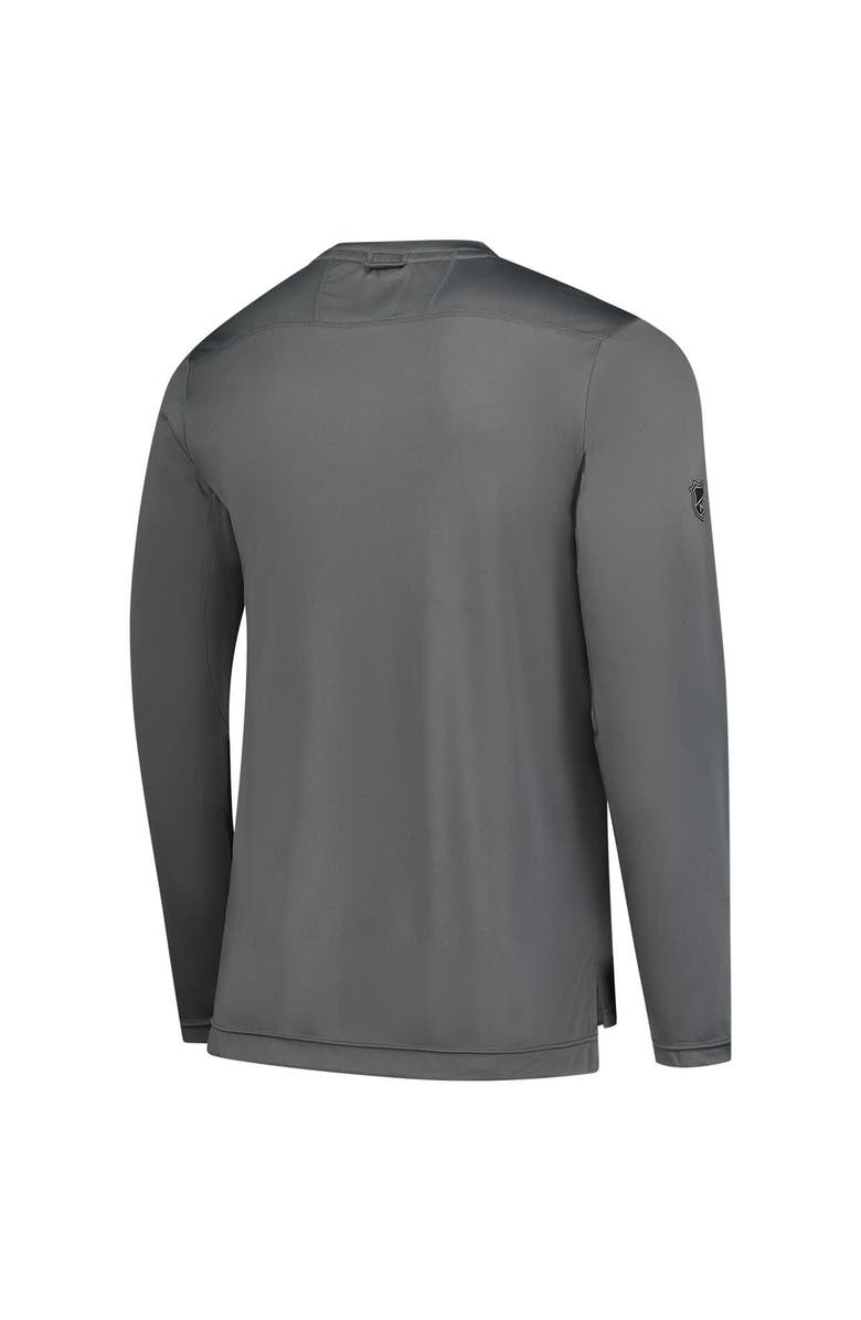 FANATICS Men's Fanatics Gray Pittsburgh Penguins Authentic Pro Tech Long Sleeve T-Shirt, Alternate, color, 