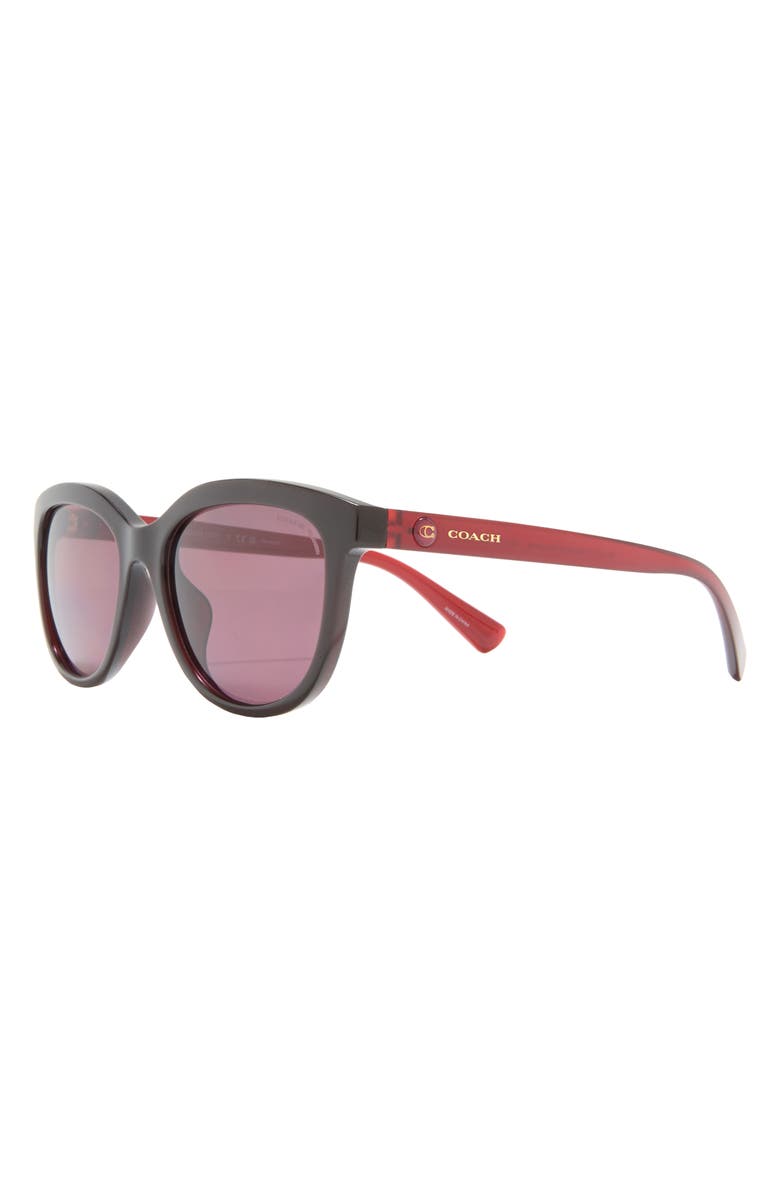 COACH 56mm Pillow Downtown Sunglasses, Alternate, color,