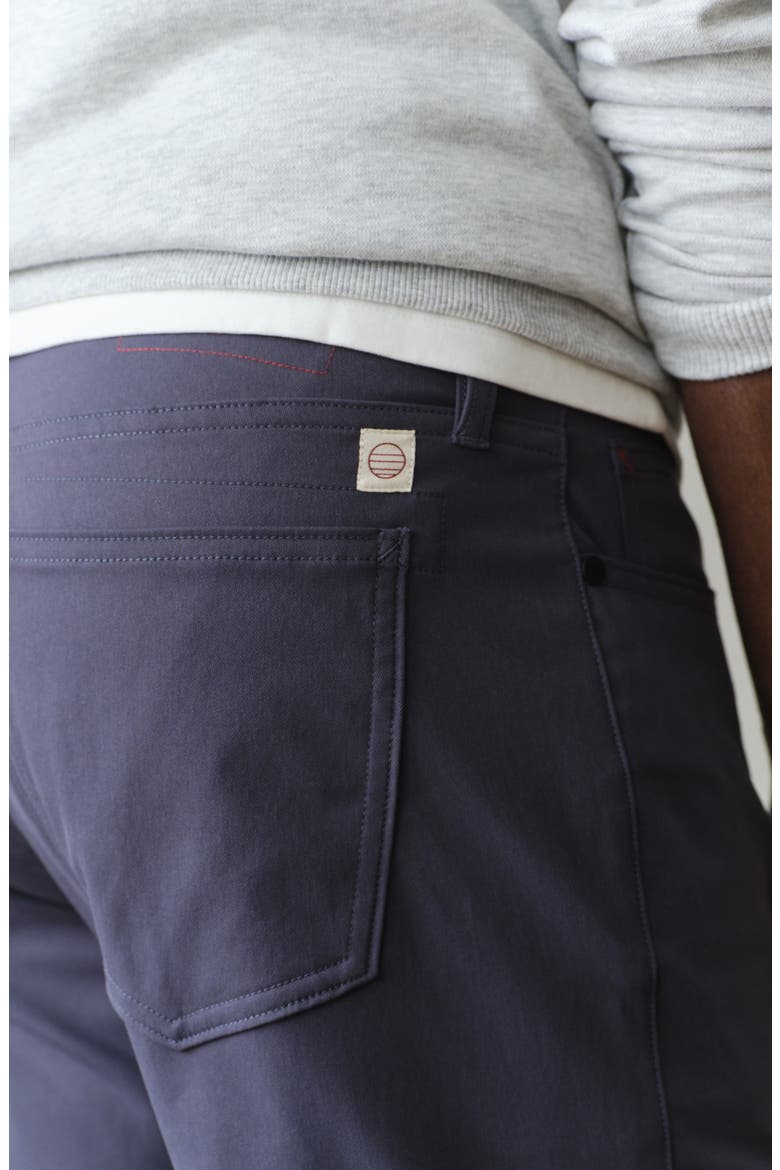 The Five-Pocket Undercover Slim Straight Leg Tech Pants, Alternate, color, INDIA INK