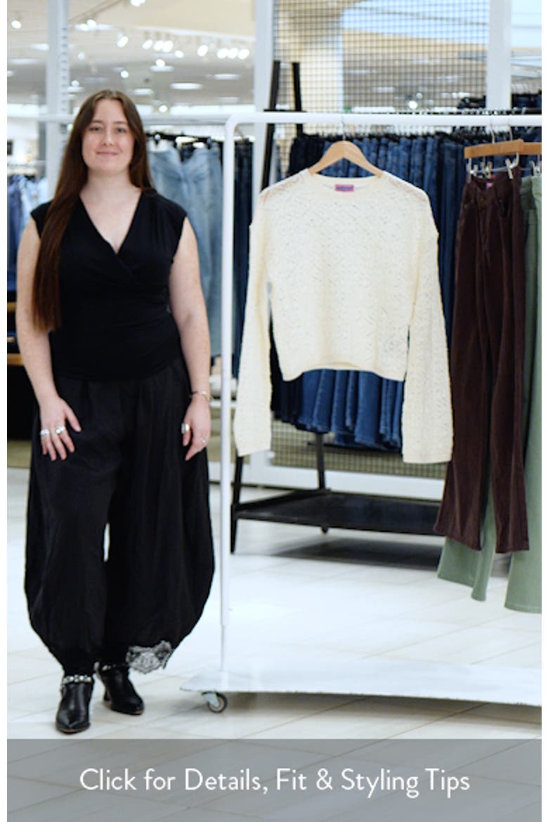 Openwork Sweater video