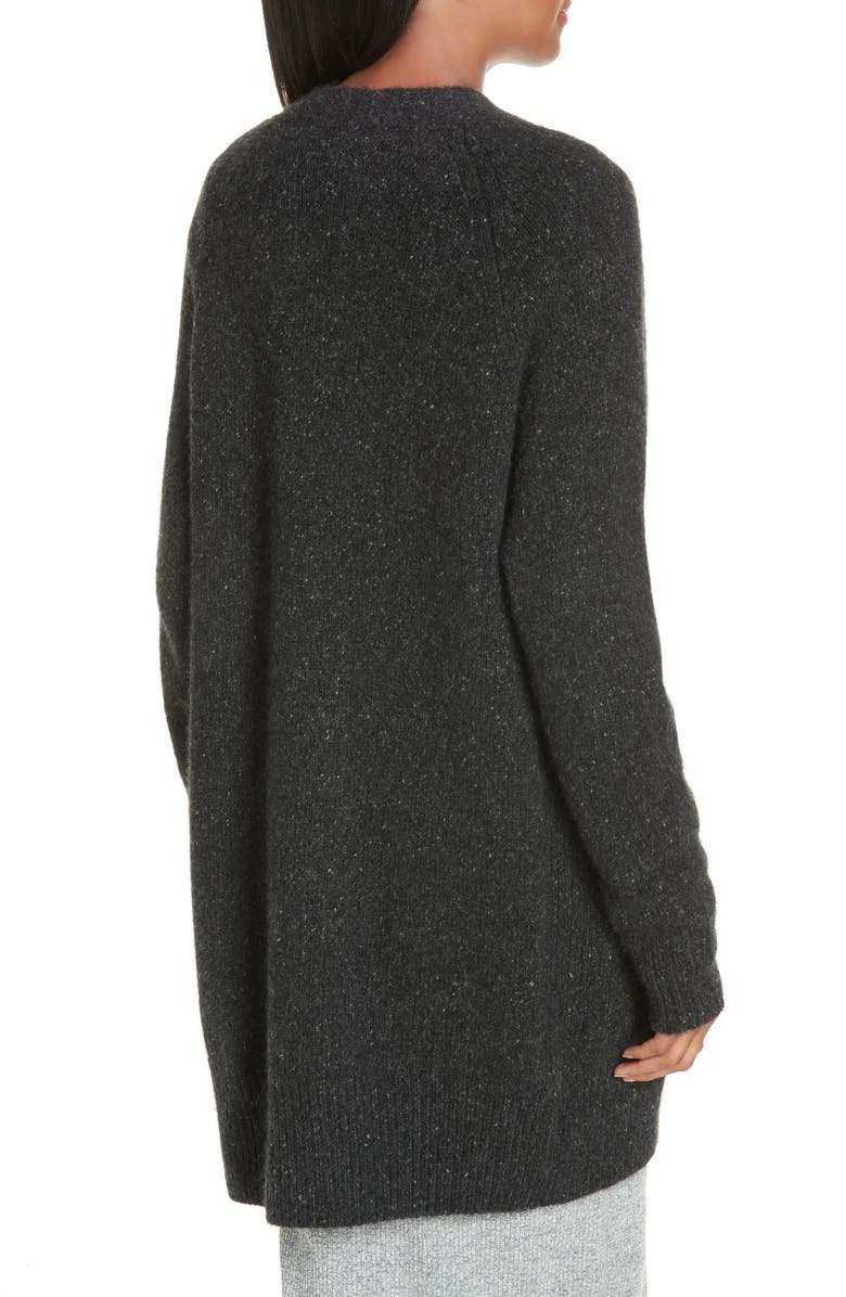 Vince Cashmere Raglan Sleeve Open Front Cardigan, Alternate, color, 