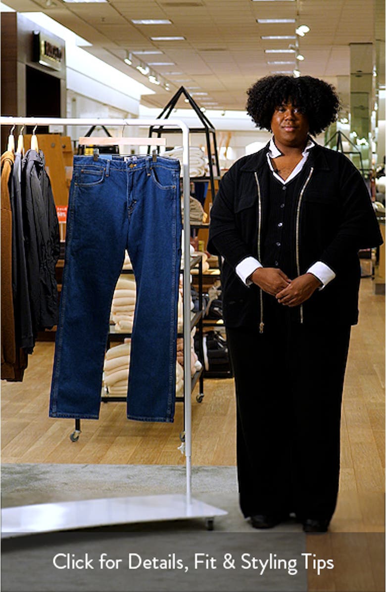 Slim Straight Heritage Denim Jeans, sales video thumbnail