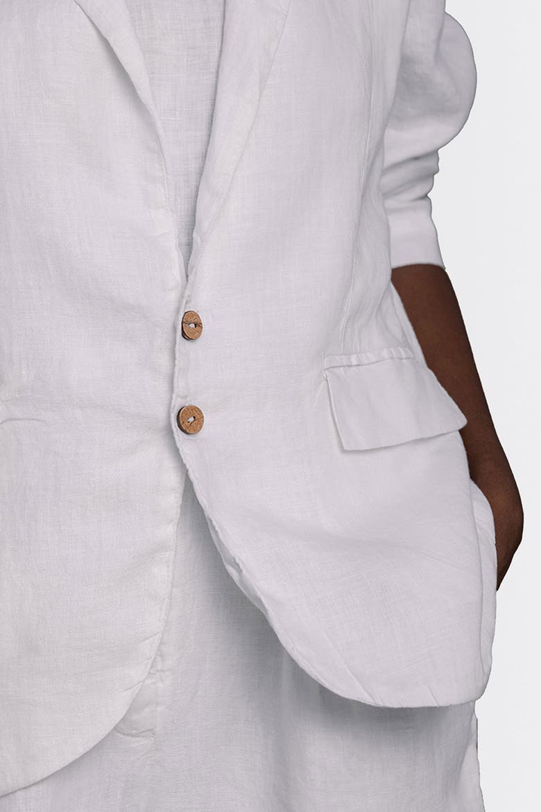 The She's Everything Blazer, Alternate, color, White