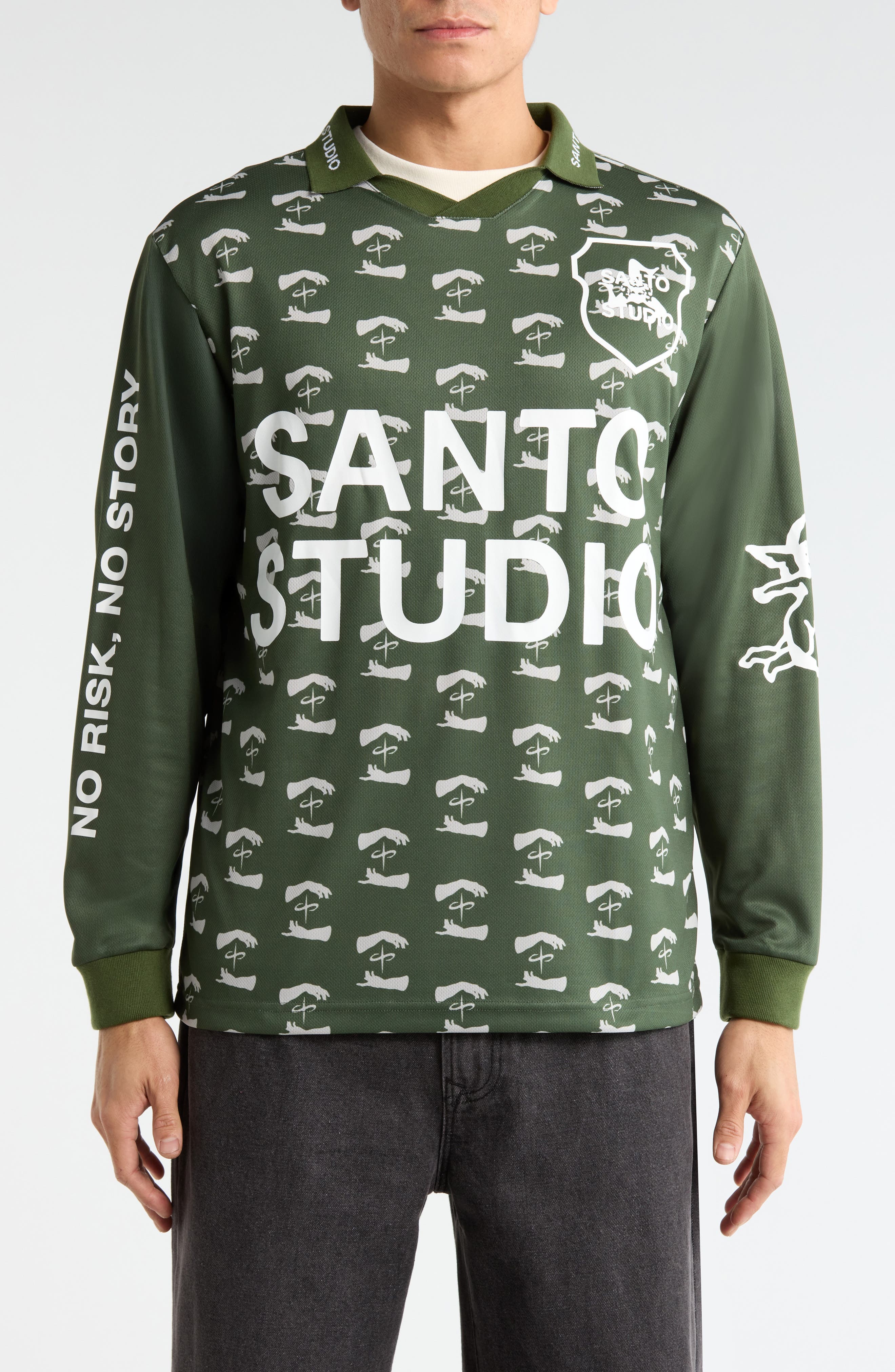 SANTO STUDIO Faith Over Fear Long Sleeve Club Jersey