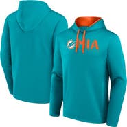 Logo Athletic Men's Logo Athletic Aqua Miami Dolphins Head Start Pullover Hoodie