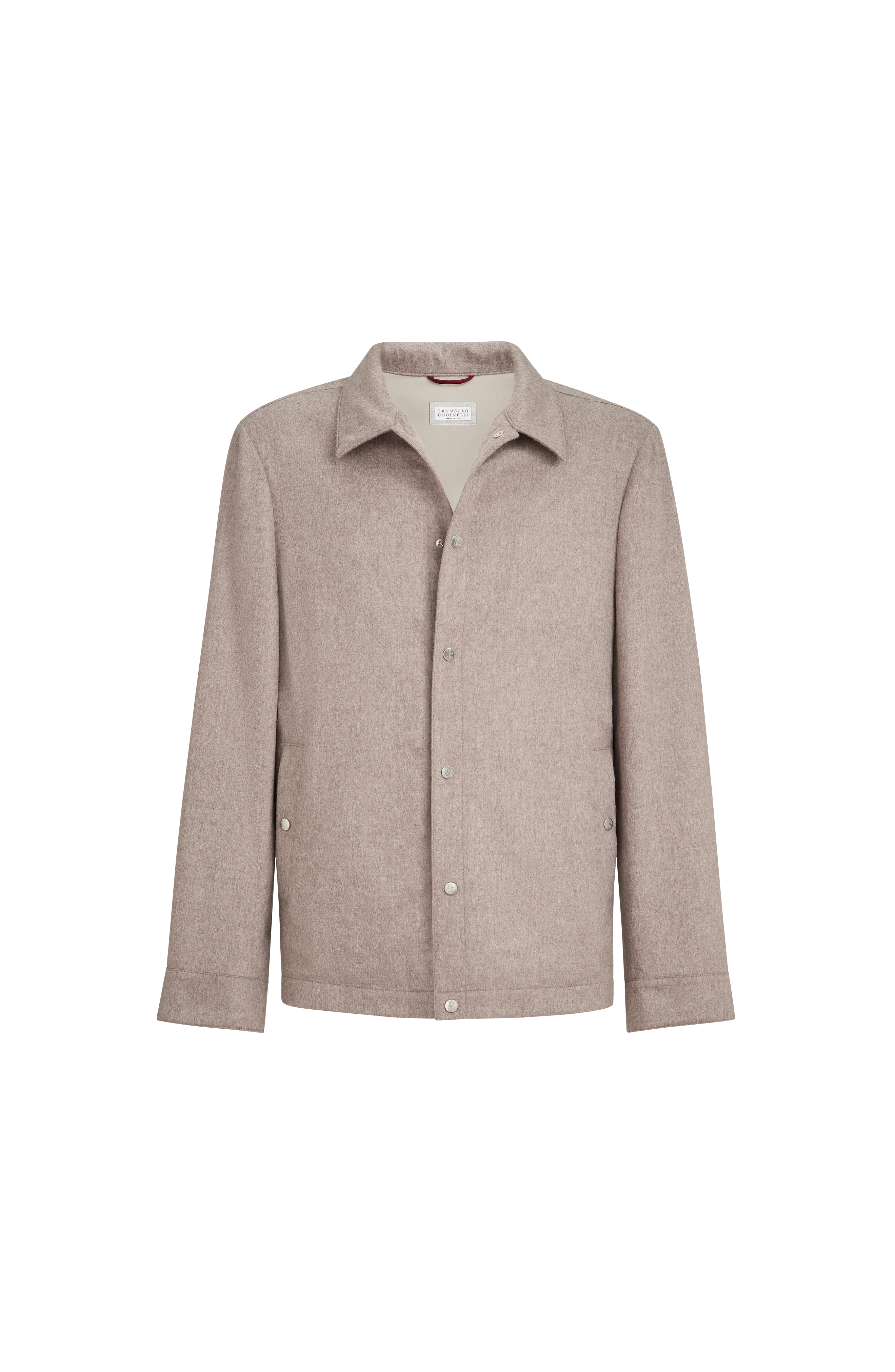 Cashmere flannel outerwear jacket - image 2