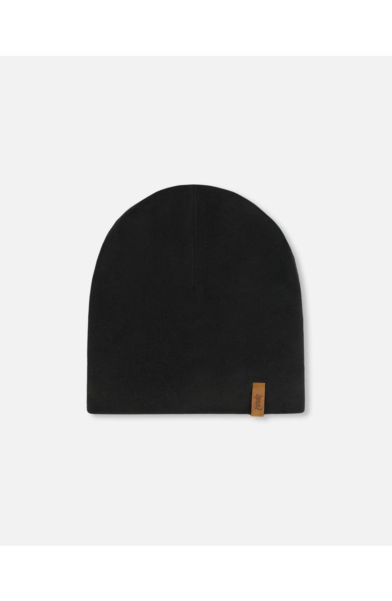Deux par Deux Kids Unisex Mid-Season Jersey Hat Black, Main, color, 