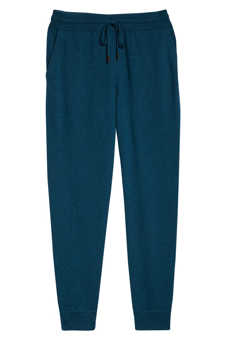 Premium Cashmere Joggers, Alternate, color, BLUE
