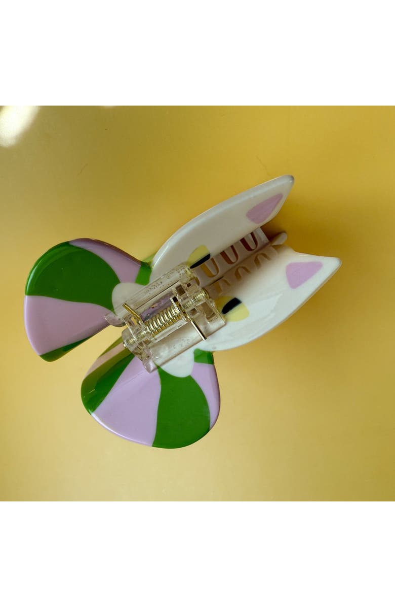 Centinelle Vacation Kitty Hair Claw, Alternate, color, White