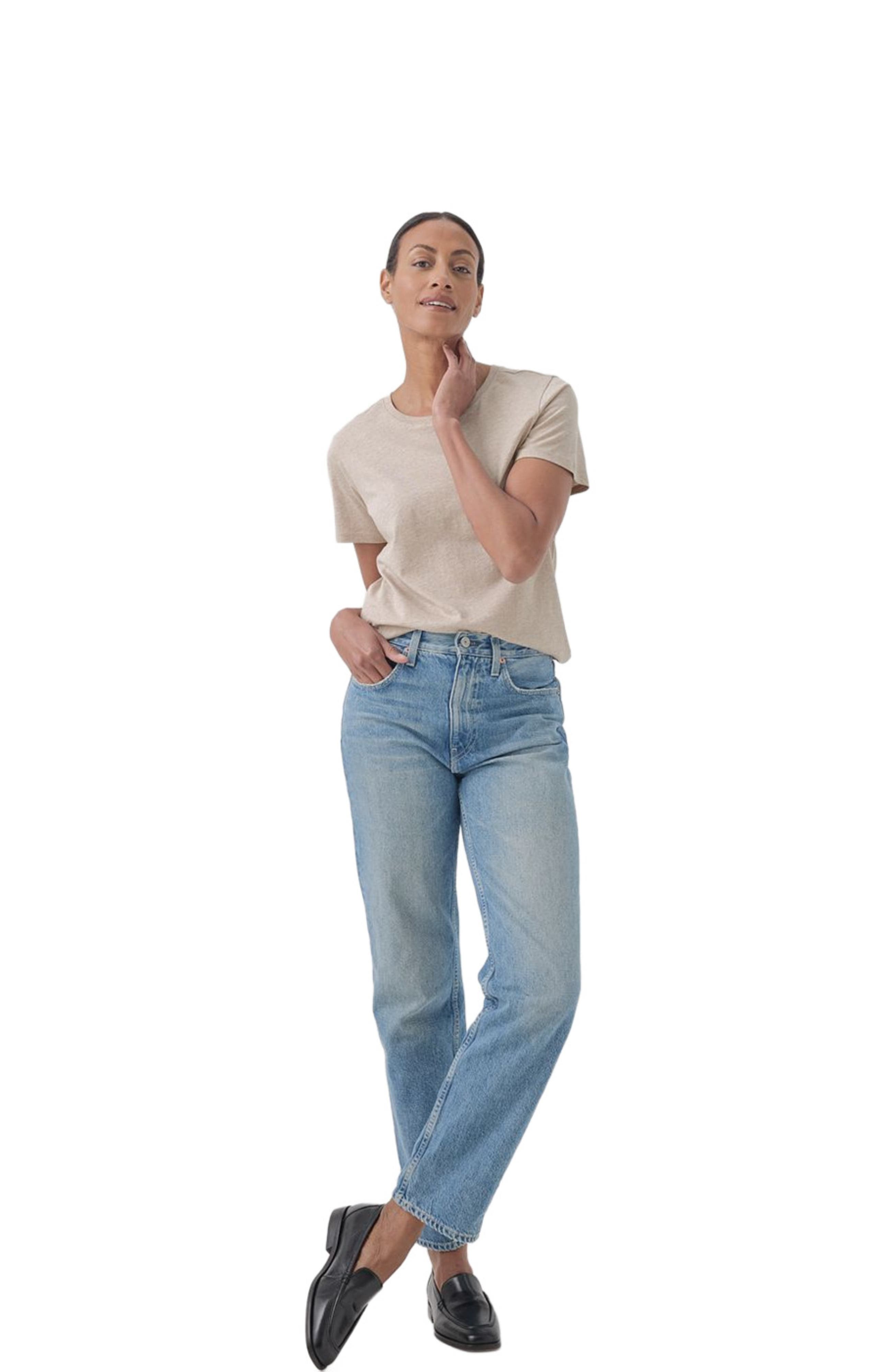 Organic Cotton Softspun Crew Neck Tee - image 4