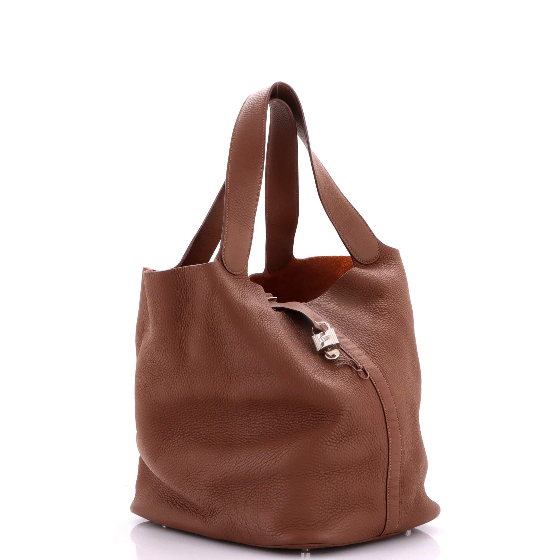 Pre-Owned Hermes Picotin Lock Bag Clemence TGM, Alternate, color, 