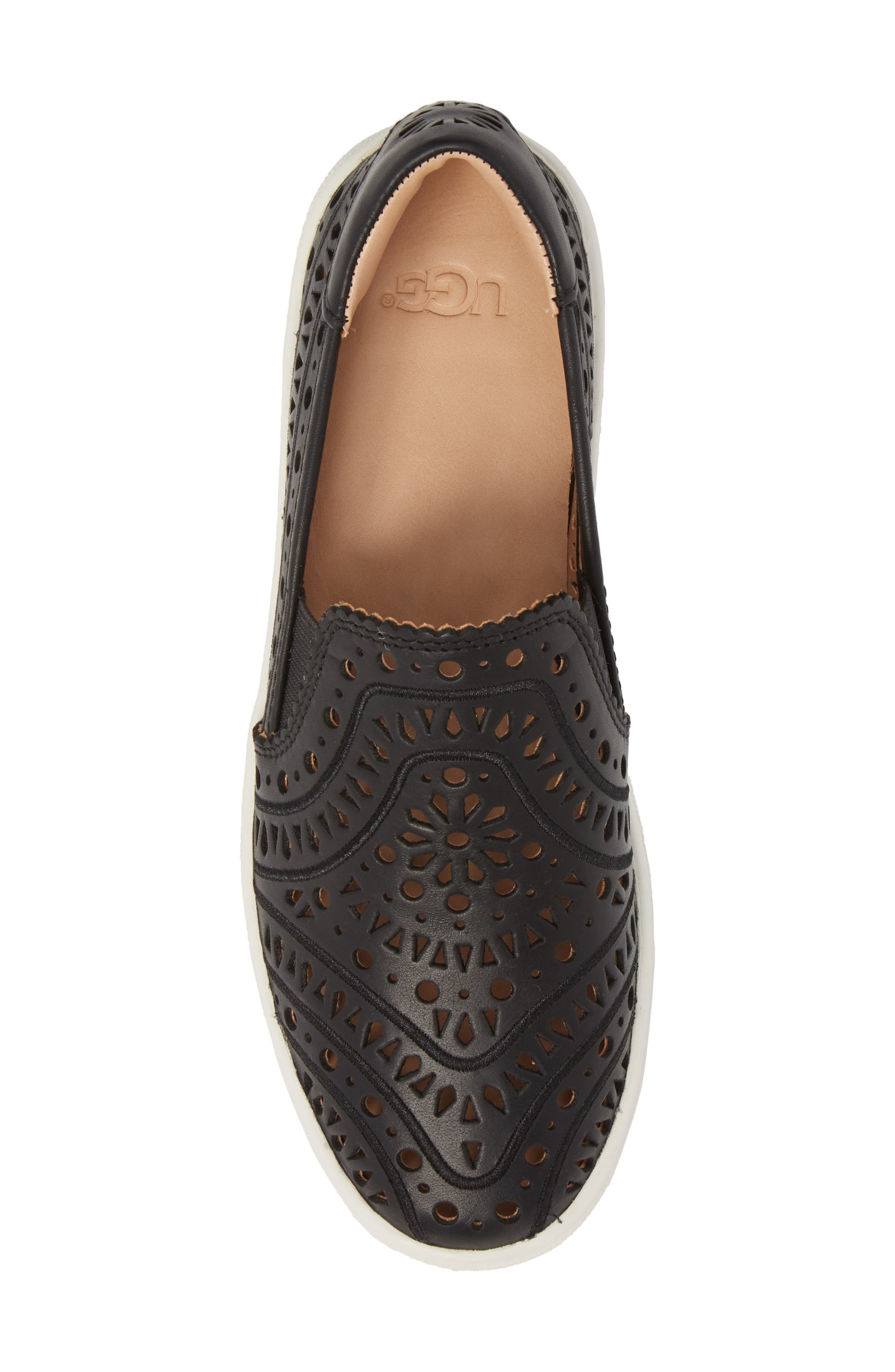 UGG<sup>®</sup> Cas Perforated Slip-On Sneaker, Alternate, color, 