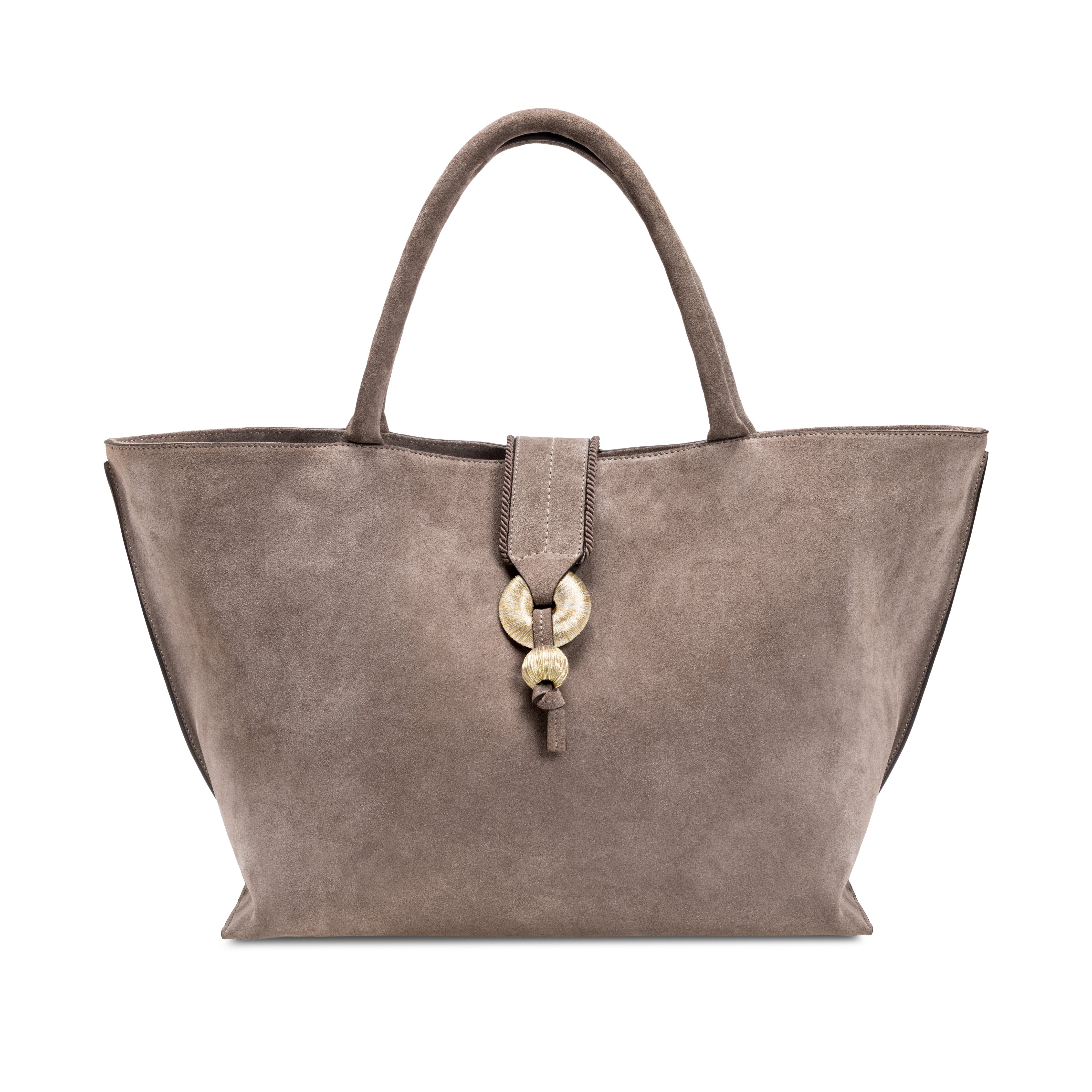 Boho Chic Taupe Medium Tote Bag, Alternate, color, Taupe