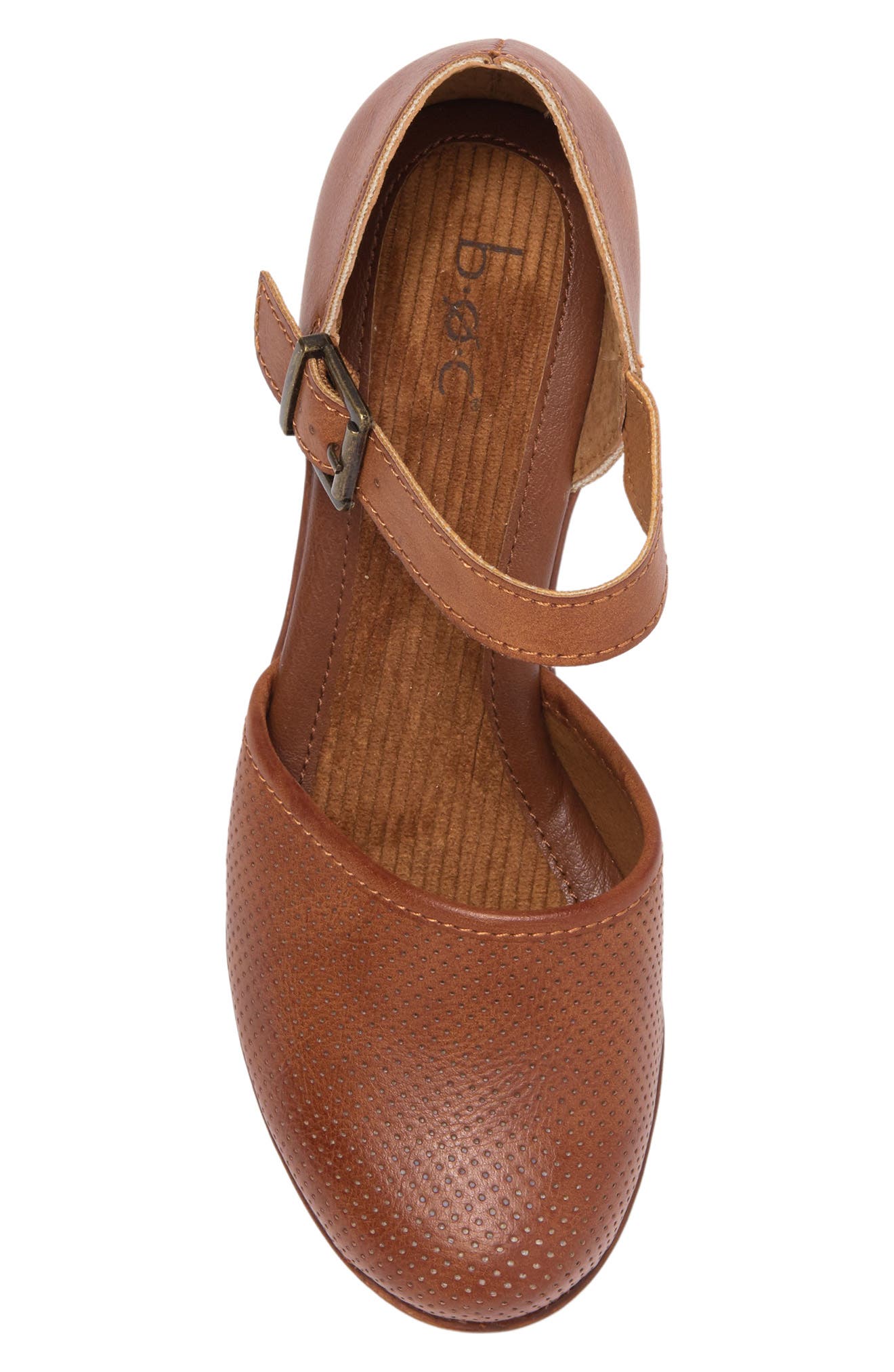B O C BY BØRN Gia Woodgrain Platform Mary Jane Pump, Alternate, color, Tan