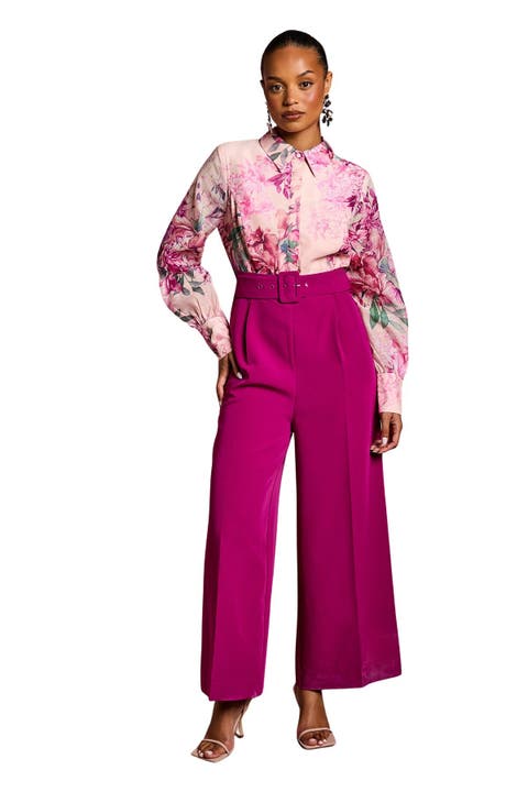 Petite Wide Leg Jumpsuit