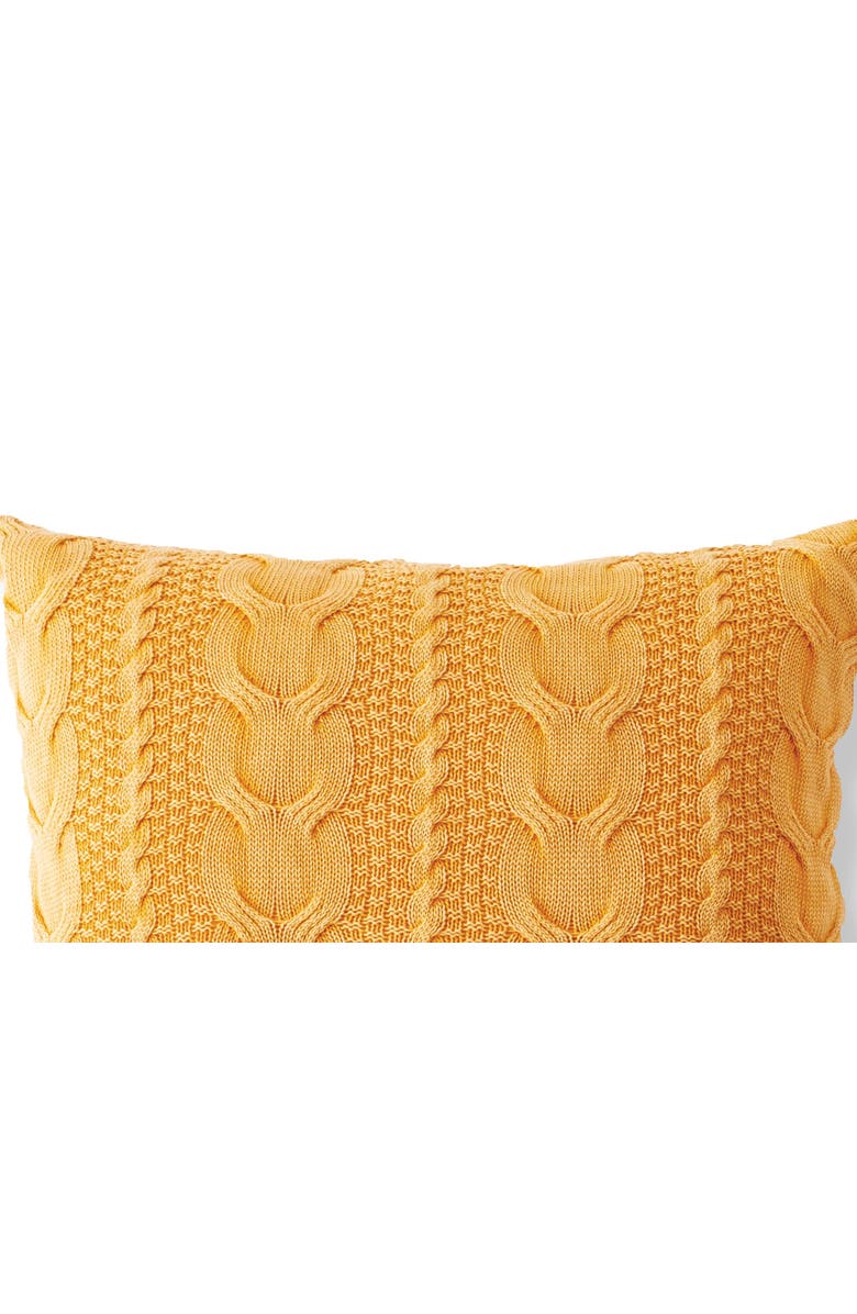Napa Home & Garden Hollyn Square Euro Throw Pillow, Alternate, color, Yellow