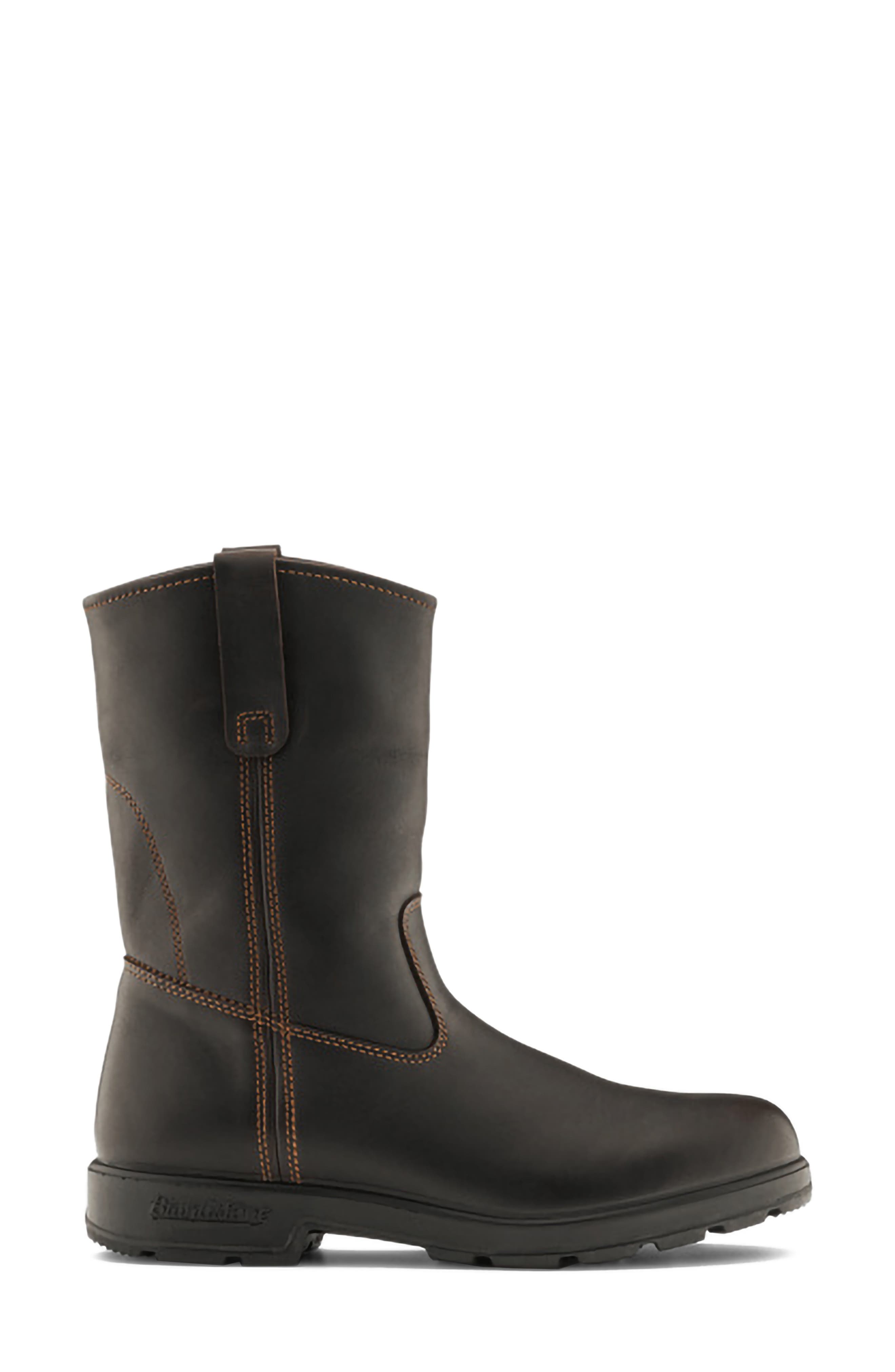 Original Rigger Leather Boot, Alternate, color, CLARET