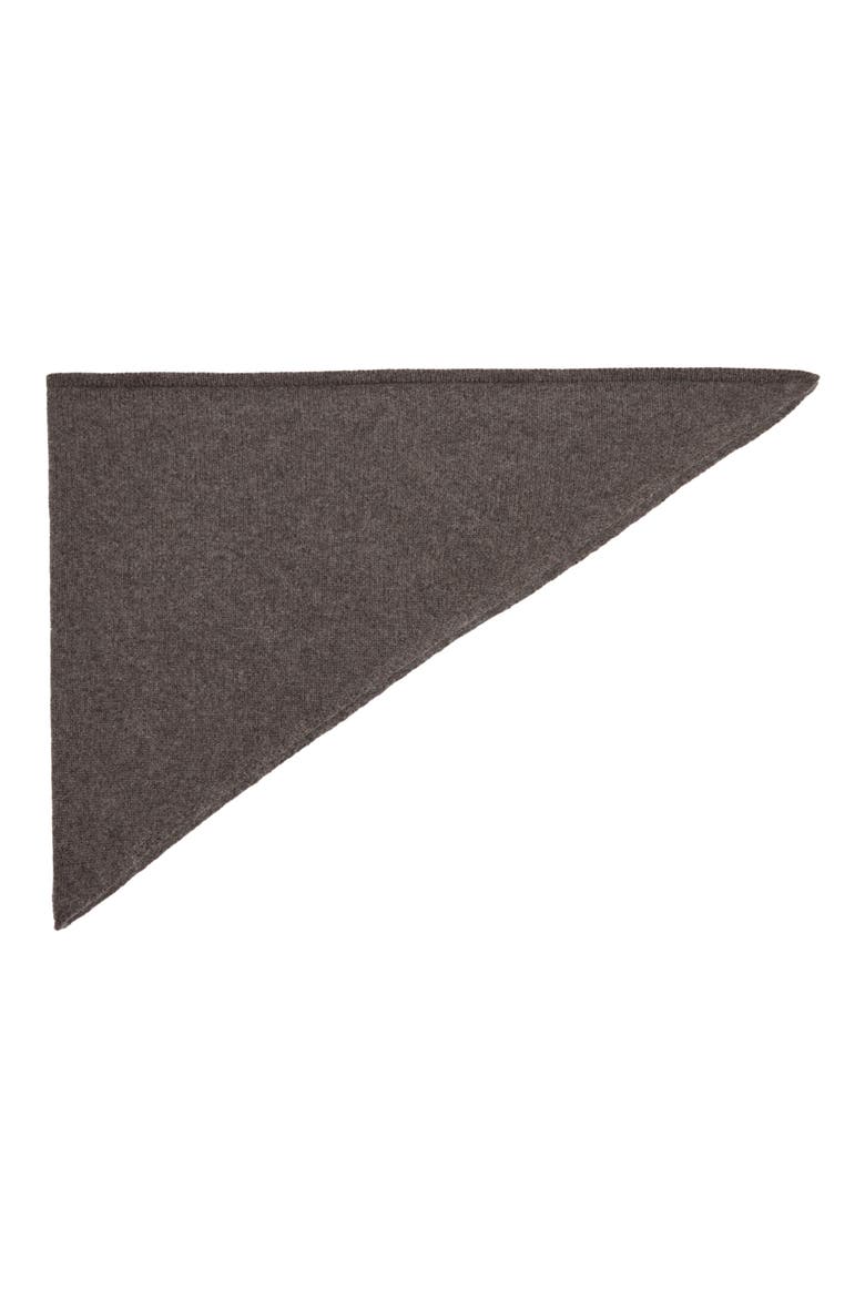 Wool & Cashmere Knit Shawl, Alternate, color, MEDIUM BROWN