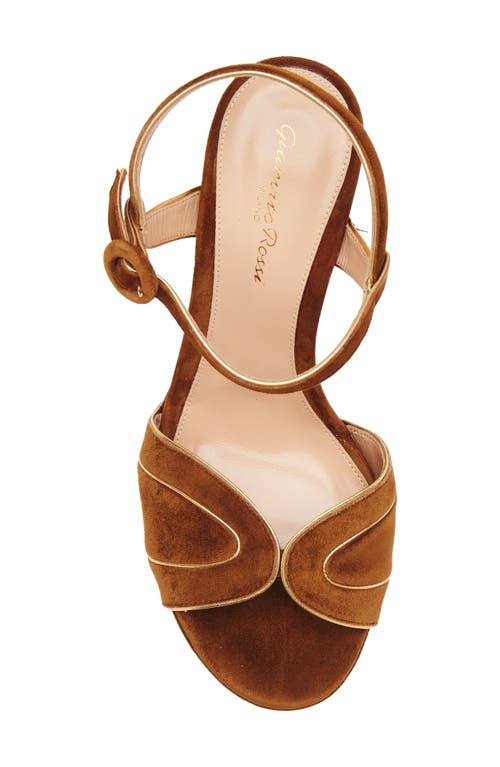 Gianvito Rossi Ankle Strap Platform Sandal