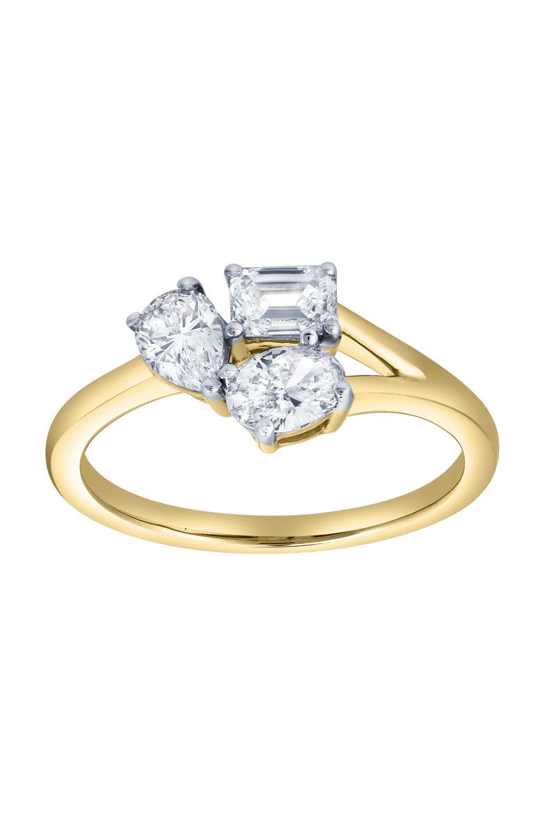 Mysaria 14K Gold Lab Grown Diamond Ring - 1 Ct, Main, color, 14K Yellow Gold