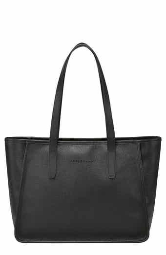 Longchamp Le Foulonné Leather Shoulder Tote
