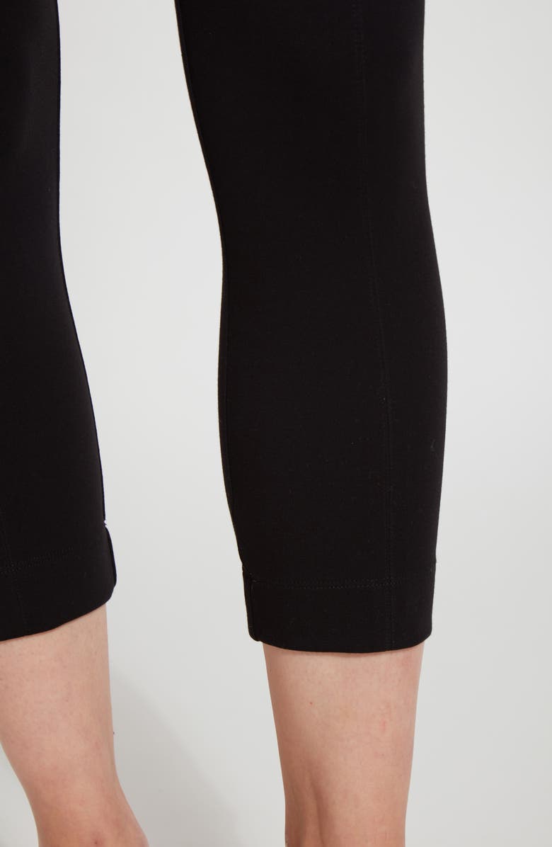 Lysse Claire Seamed Capri Leggings, Alternate, color, Black