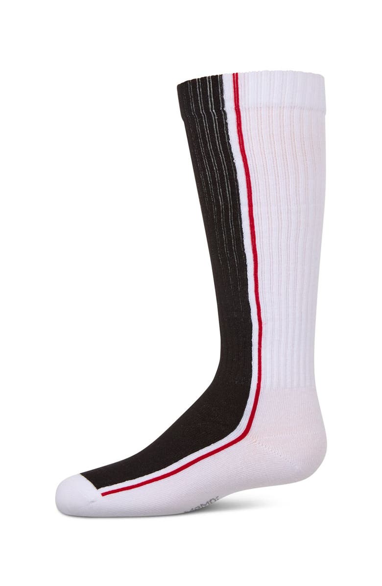 MeMoi Color Block Stripe Stretch Knee Sock, Main, color, 