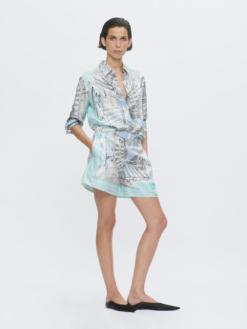 Callas Milano Juvia Rome Print Shorts In Multi