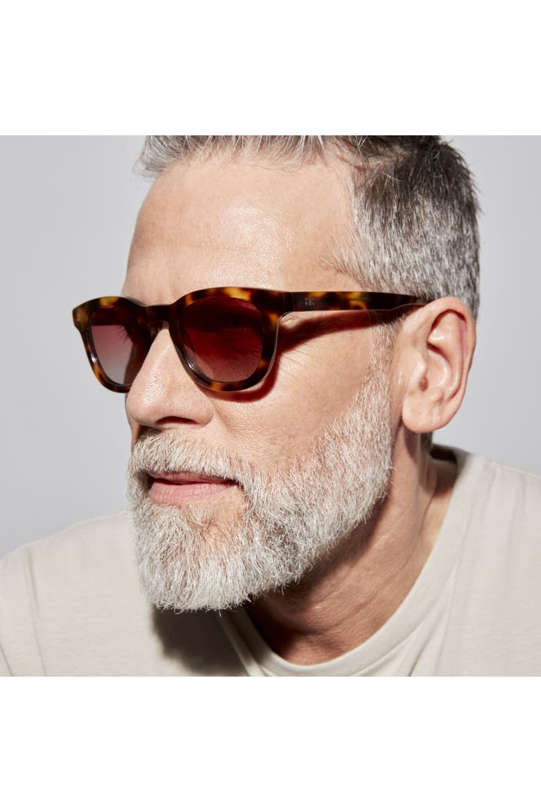 Florence Blue Light Glasses, Alternate, color, Honey