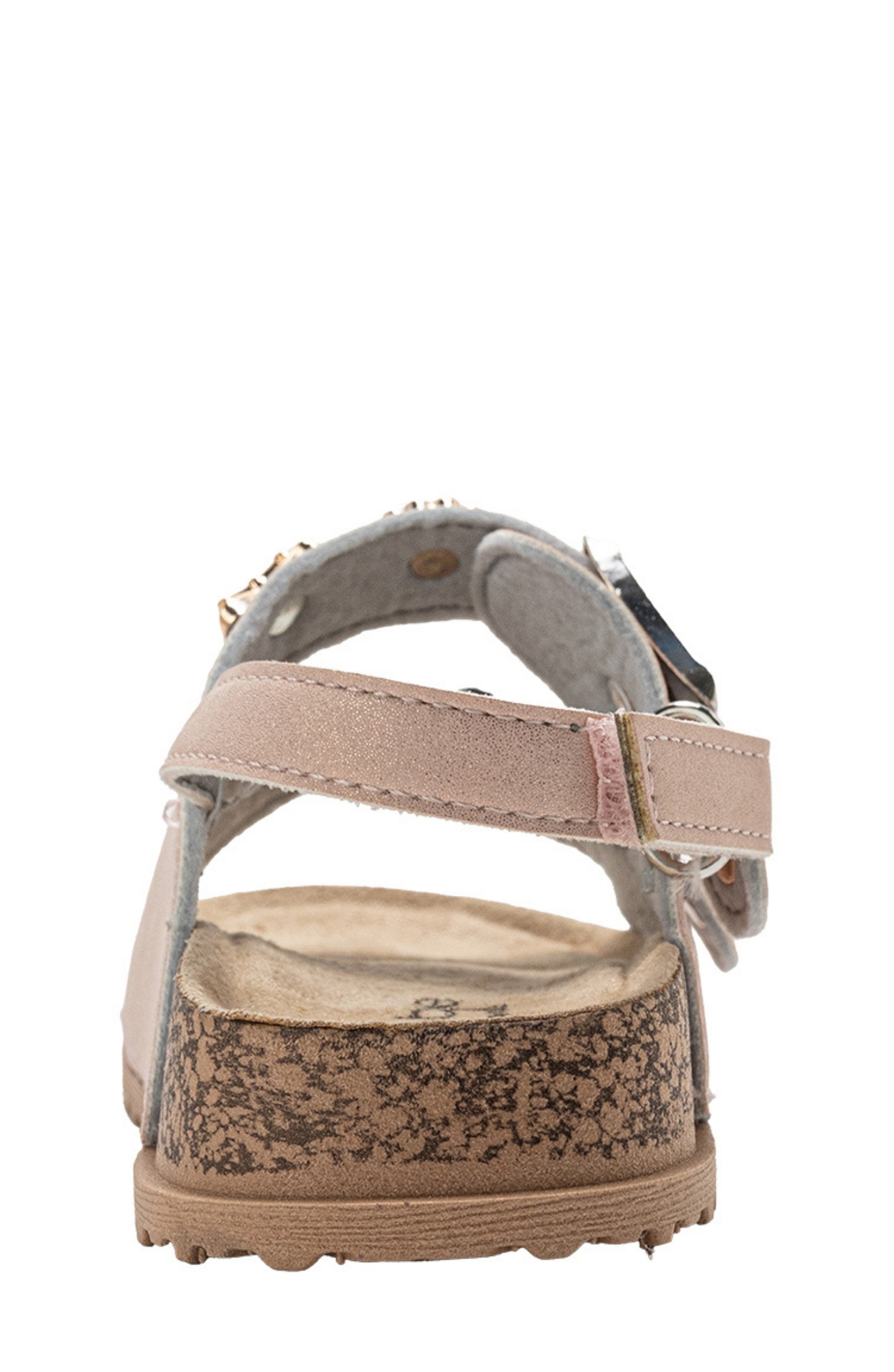 Poppy Footbed Sandal, Alternate, color, BLUSH