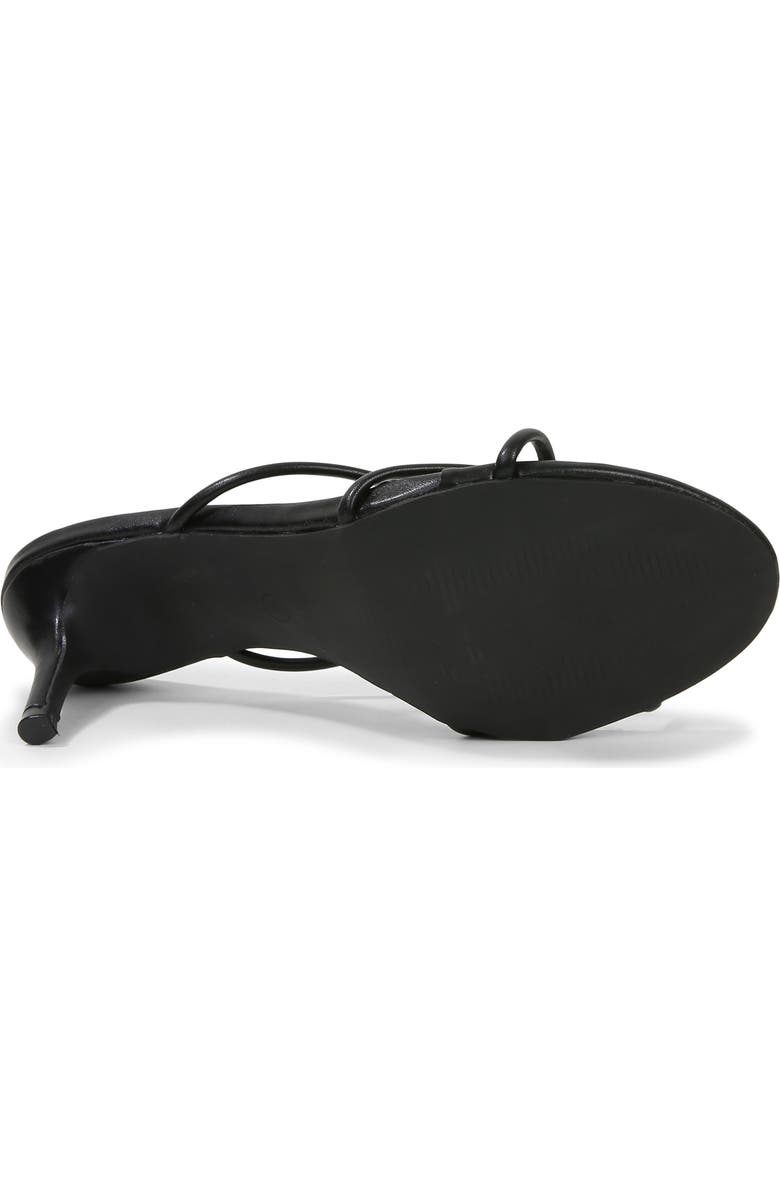 BERNESS <p>Fifi Strappy Heeled Thong Sandal (Women)</p>, Alternate, color, Black