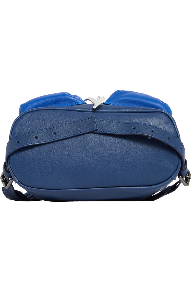 Longchamp LC3D Colorblock Medium Leather Backpack, Alternate, color, Blue