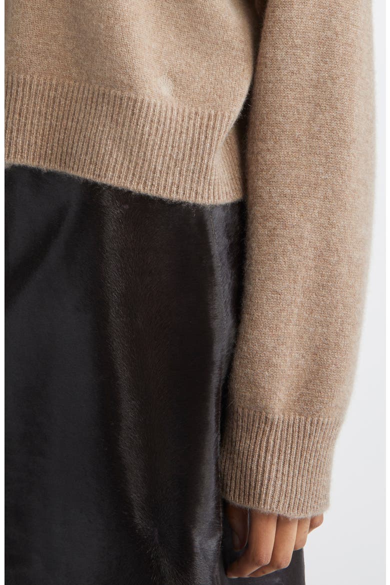 Anzor Cashmere V-Neck Sweater, Alternate, color, TAUPE MELANGE