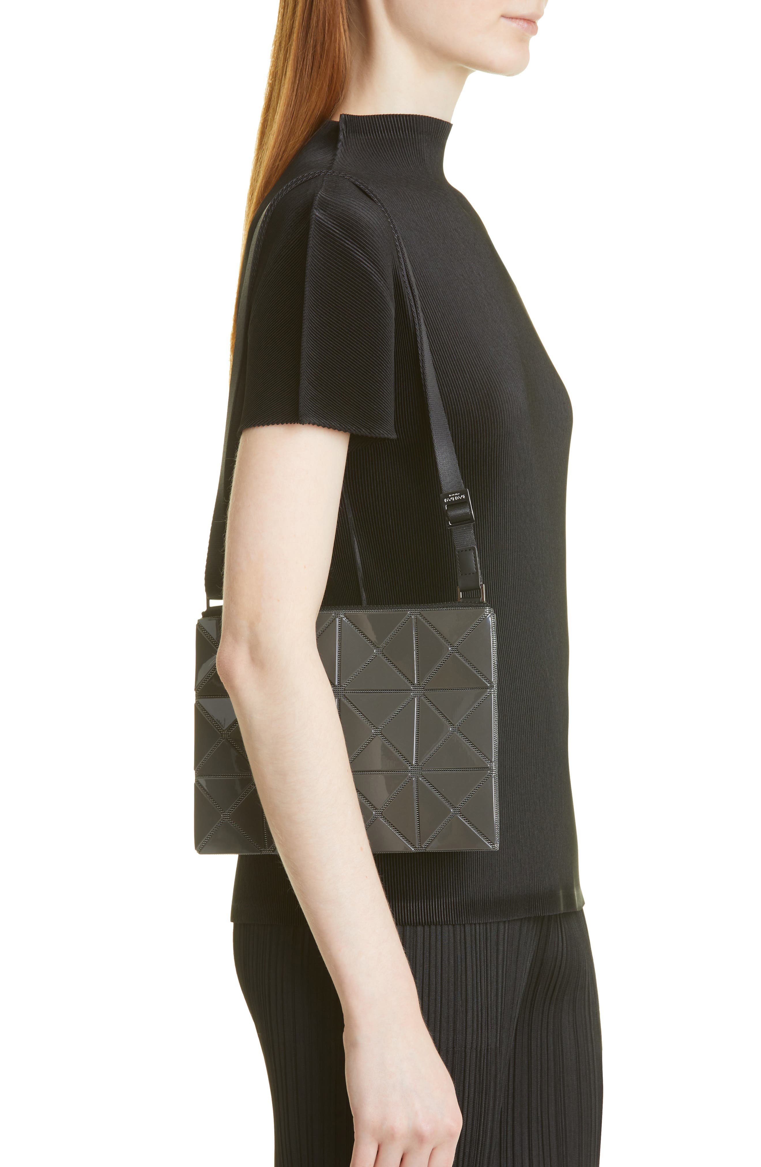 Bao Bao Issey Miyake Lucent One-Tone Crossbody Bag, Alternate, color, 