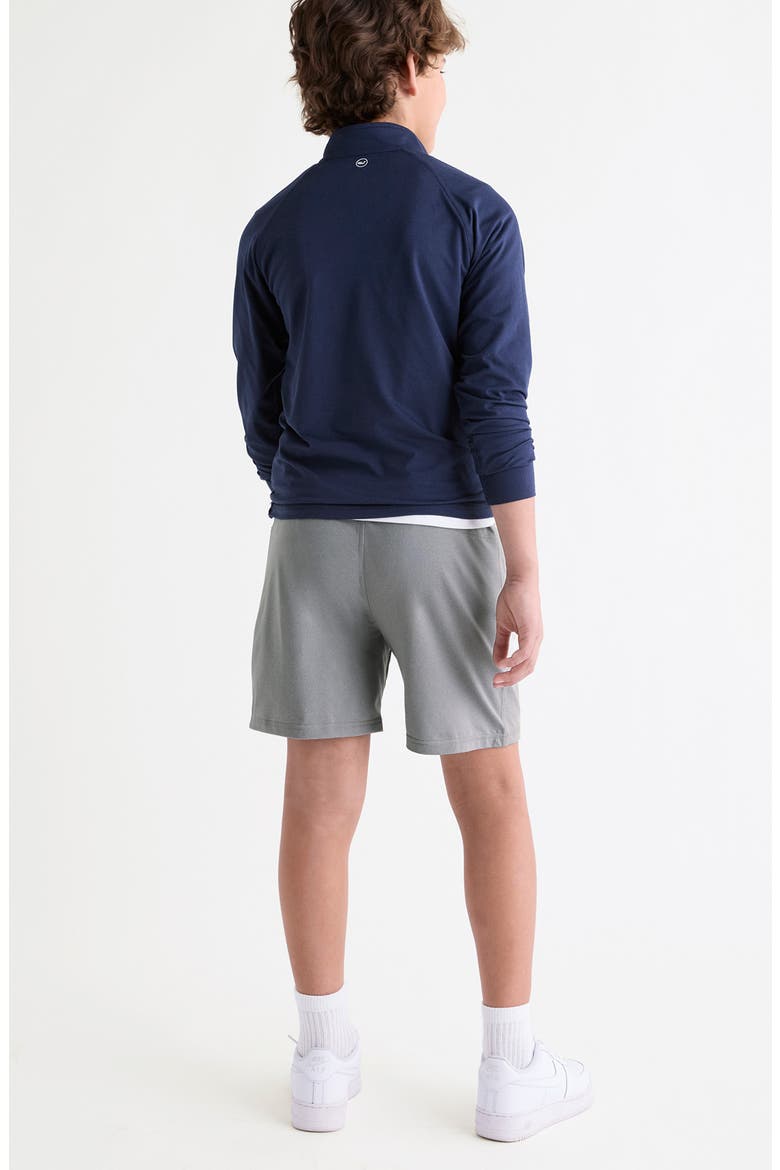 Kids' Island Time Drawstring Shorts, Alternate, color, ULTIMATE GRAY HEATHER