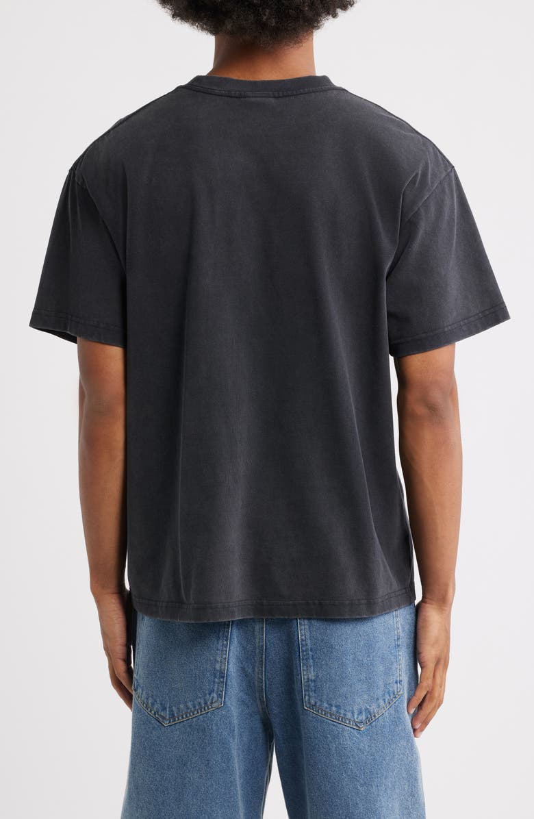 SANTO STUDIO Santo Flipped Cotton Graphic T-Shirt, Alternate, color, Black Fade