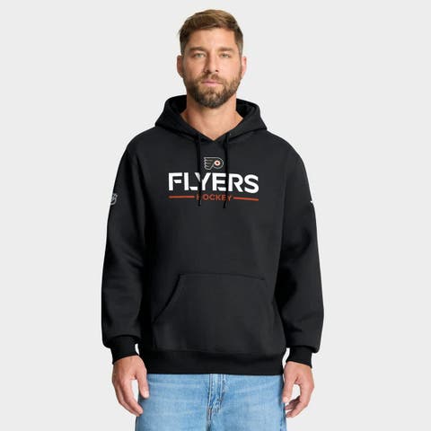 Men's Fanatics Black Philadelphia Flyers Authentic Pro Primary Hoodie