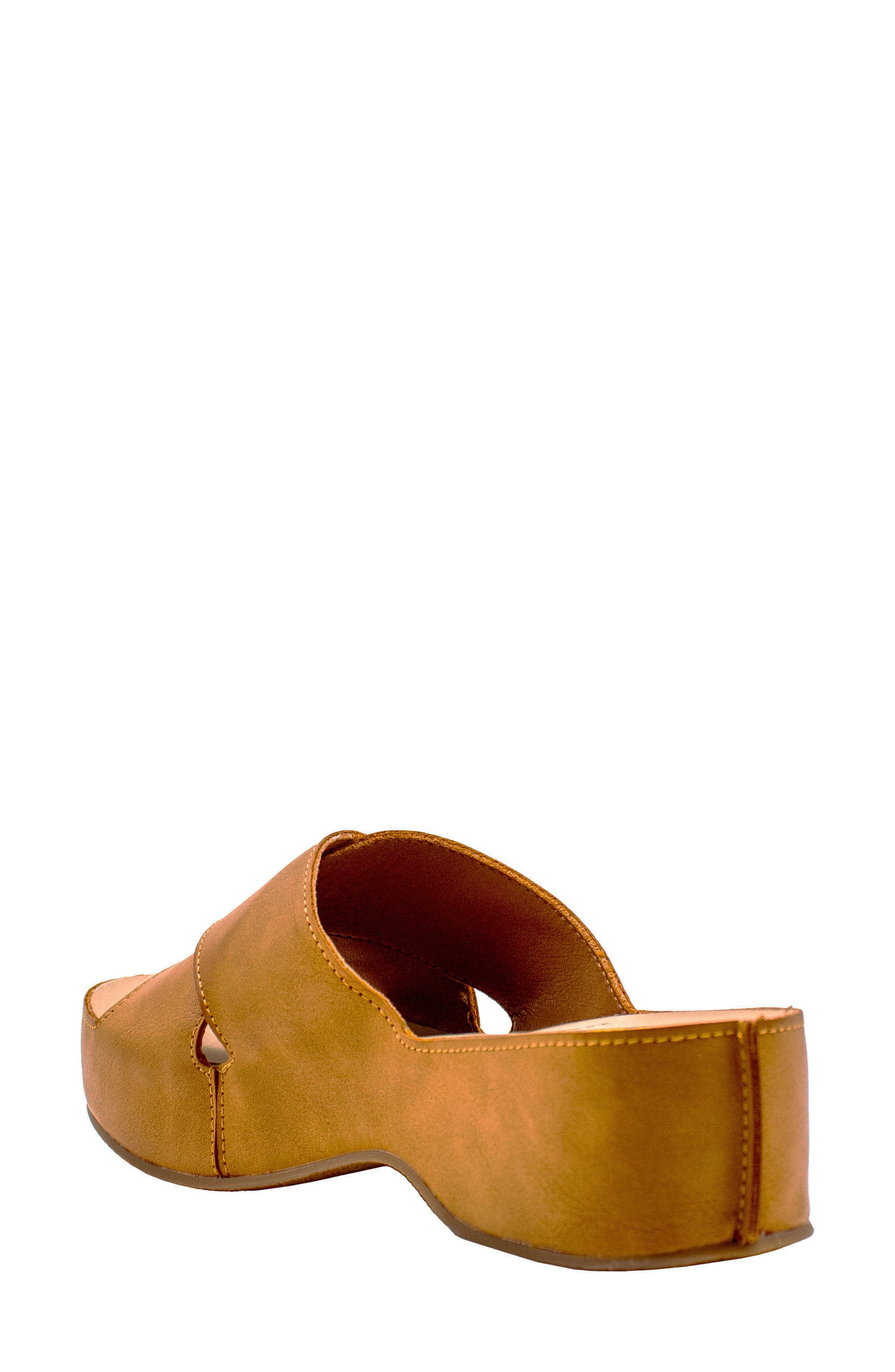 Volatile Edith Platform Sandal, Alternate, color, Tan
