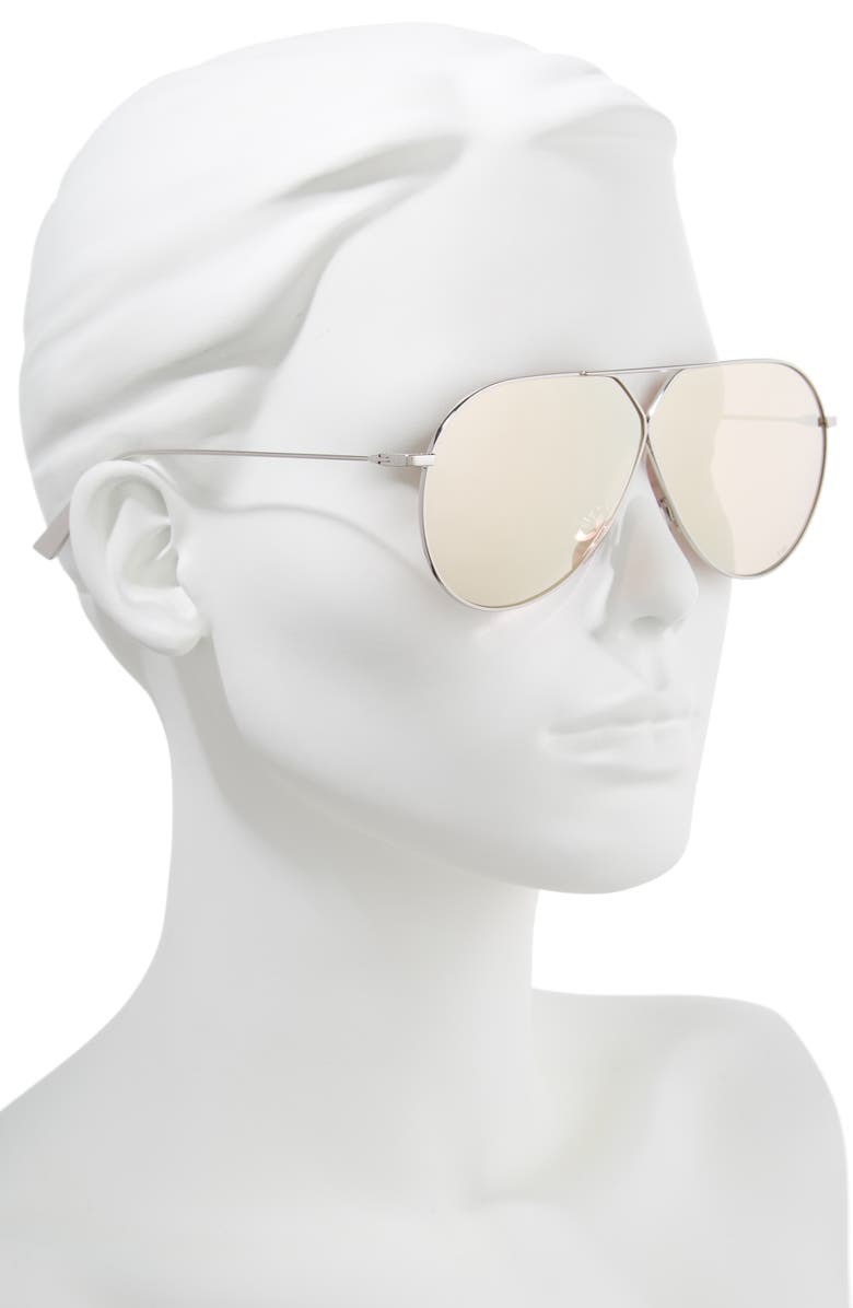 DIOR Christian Dior 65mm Aviator Sunglasses, Alternate, color,