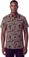 Lords of Harlech Inter Twine Mens Linen Button-up Shirt
