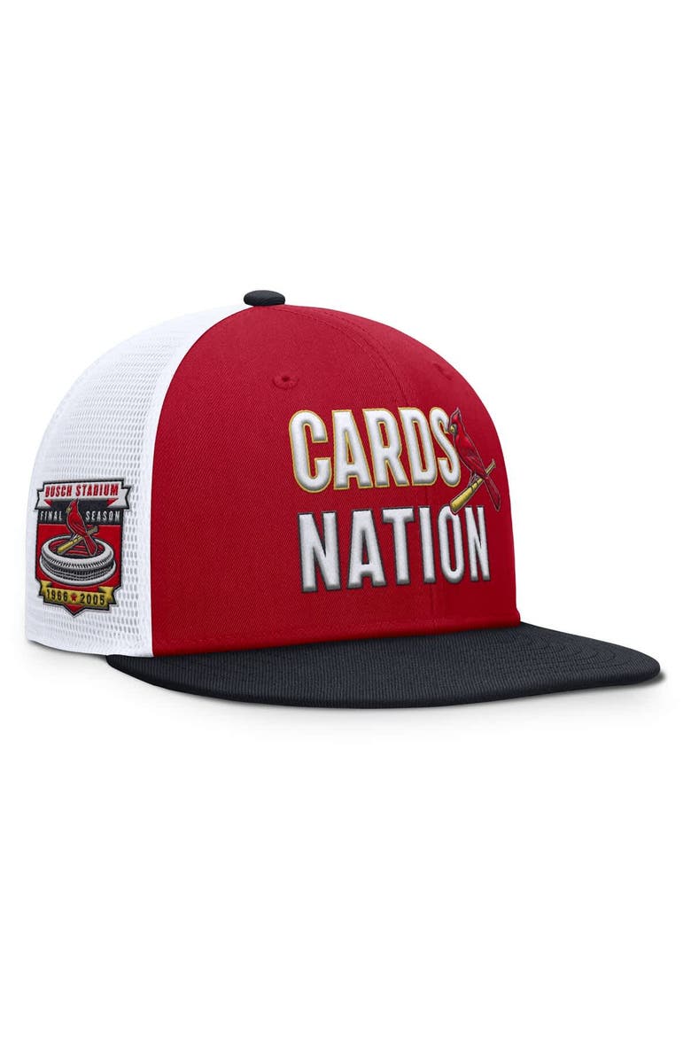 Men's Nike  Red St. Louis Cardinals Pro Trucker Snapback Hat, Main, color, Red