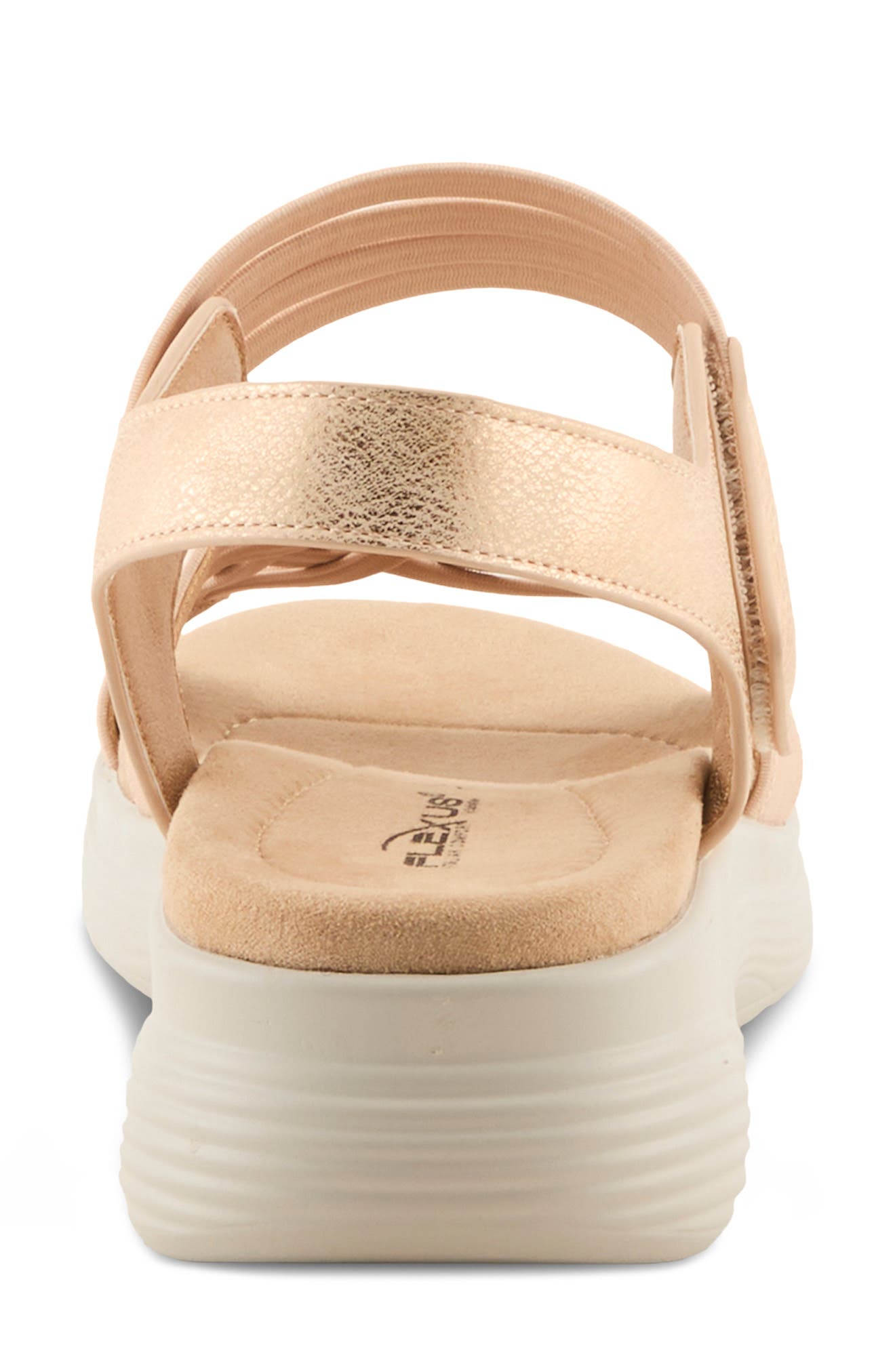 Delosa Platform Sandal, Alternate, color, BEIGE