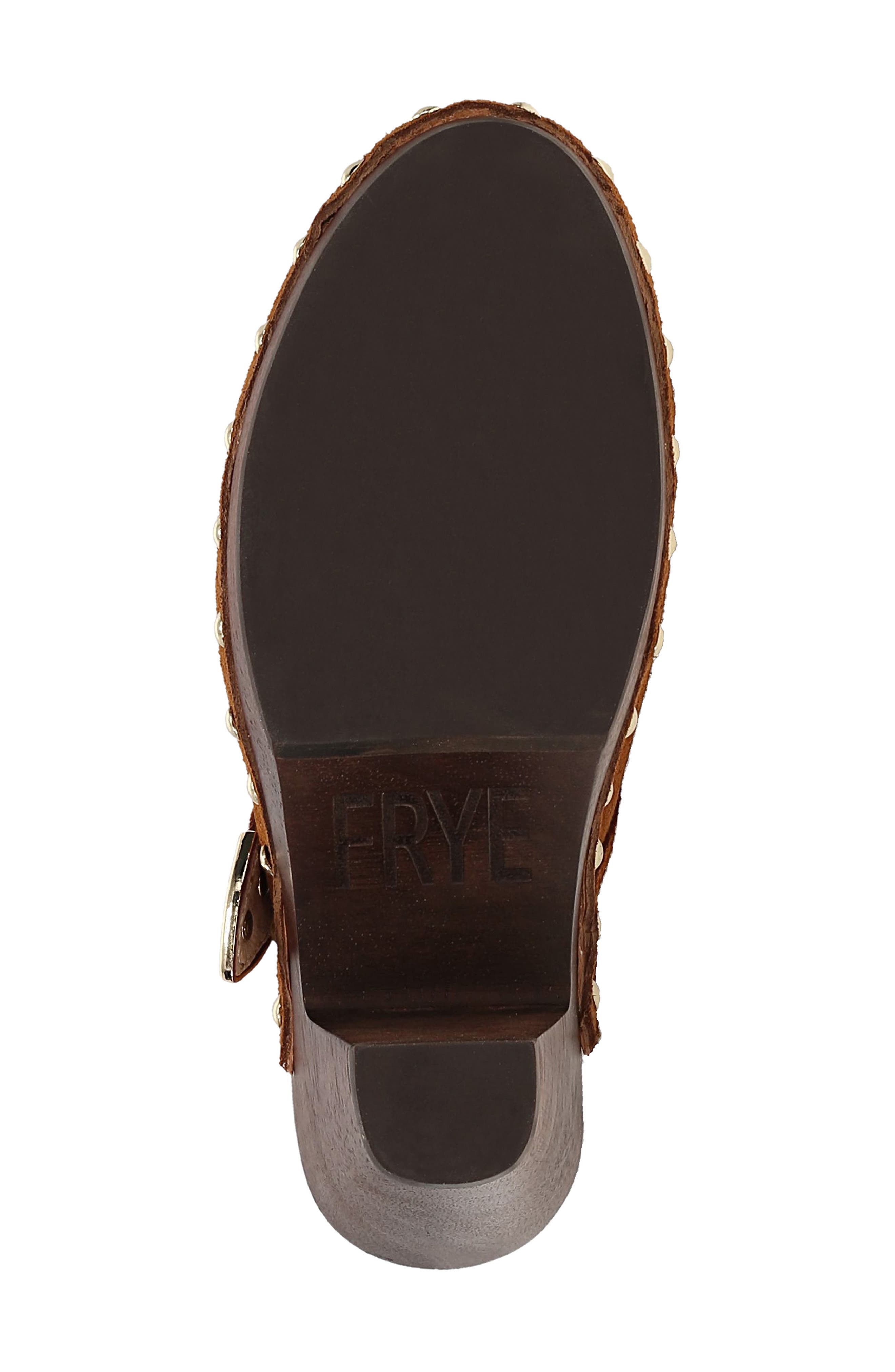 Cindy Buckle Clog, Alternate, color, CARAMEL