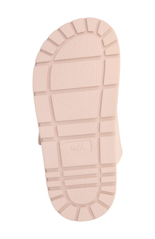 Mia Kids' Elodee Slide Sandal In Blush